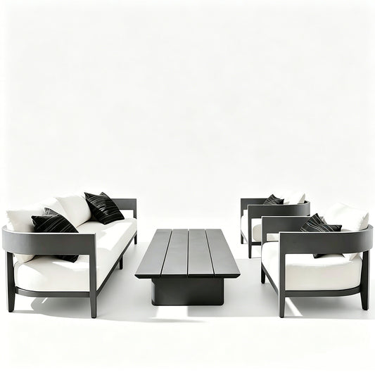 Haven Outdoor 3+1+1 Lounge Setting with Coffee Table
