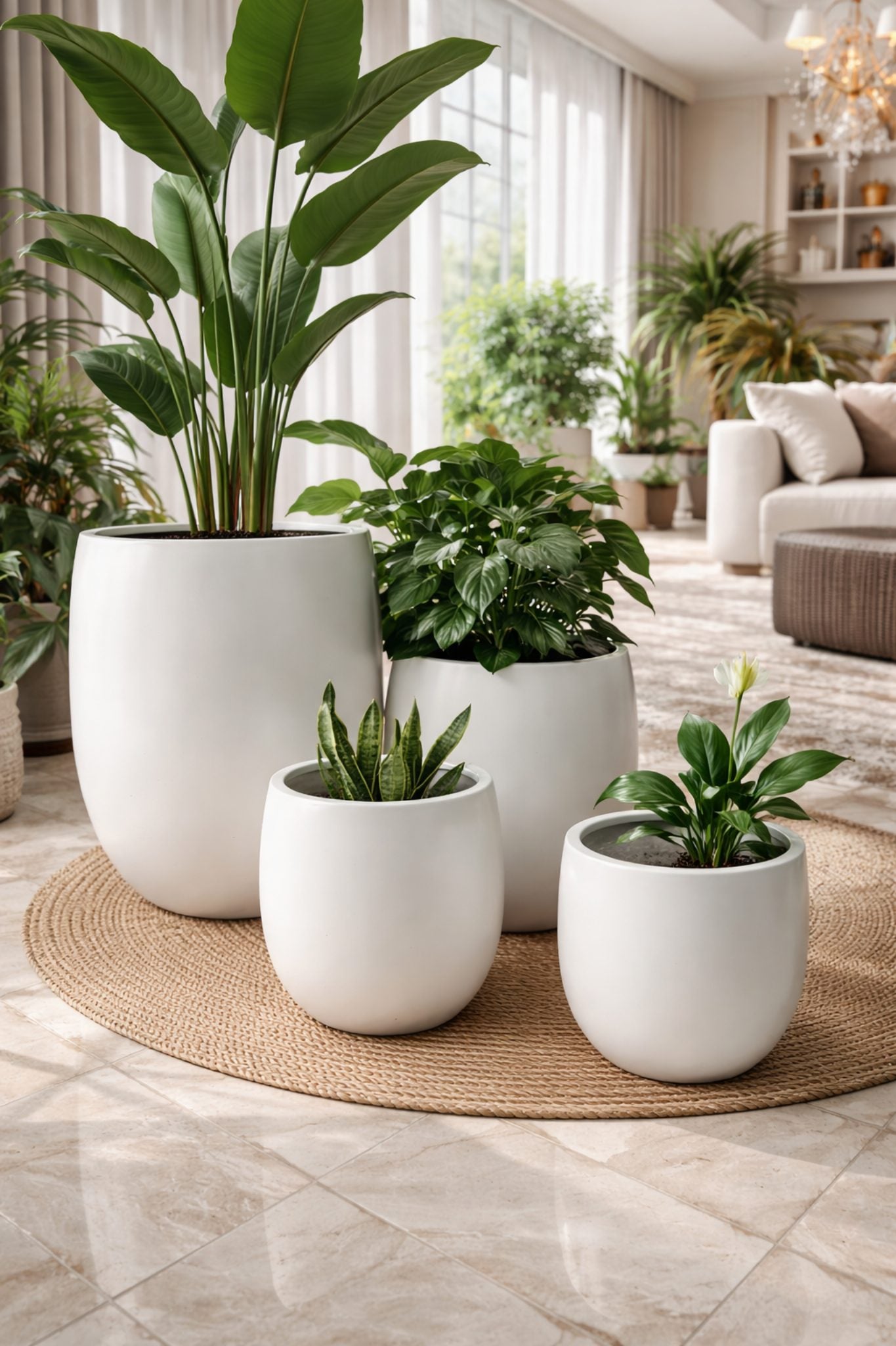 White Cedar New Cigar Pot with sleek design, perfect for cigar storage and display.