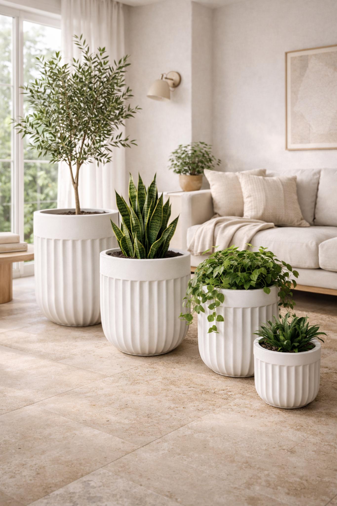 Tuscan Ribbed Egg White