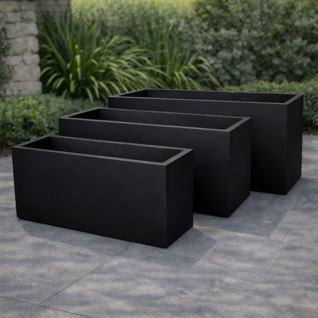Tuscan Trough Black