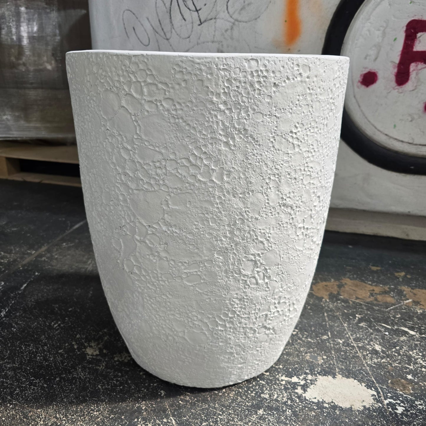 Senera U Pot Volcano White