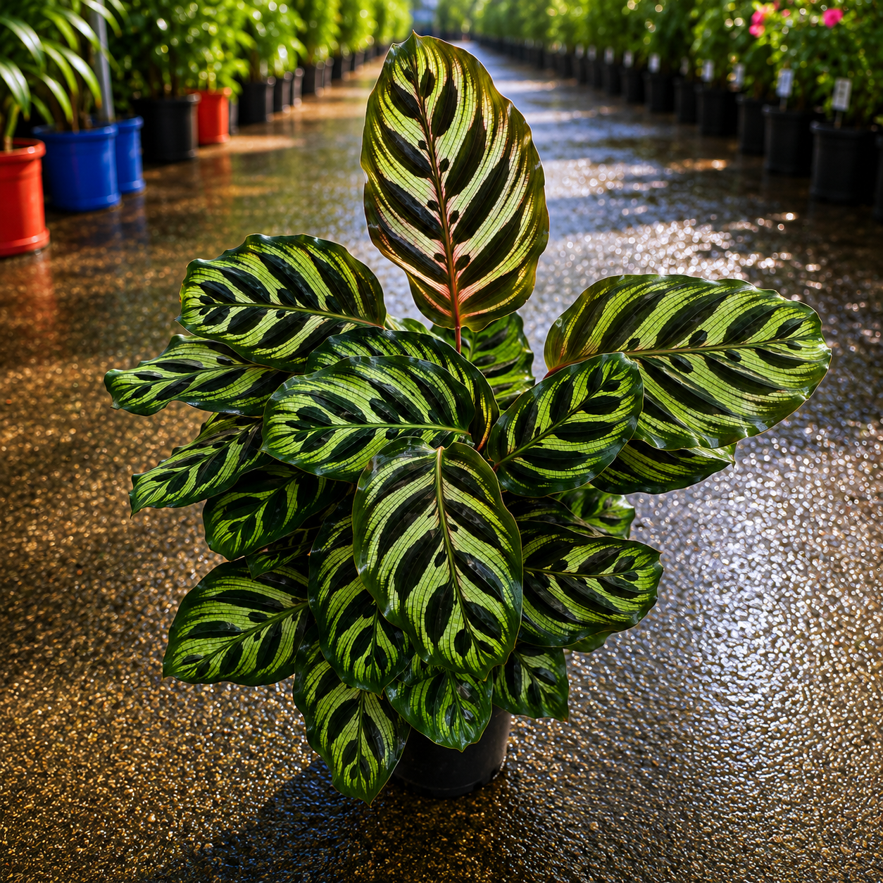 Calathea makoyana (Peacock Plant)