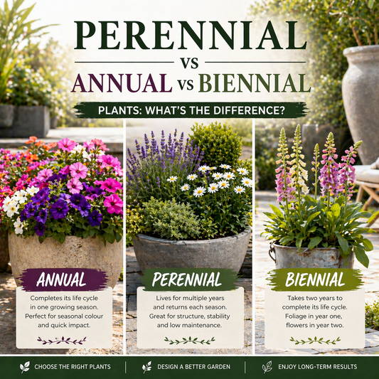 Perennial vs Annual vs Biennial Plants: What’s the Difference?