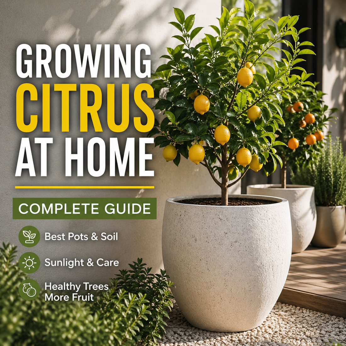 Growing Citrus at Home: Complete Guide