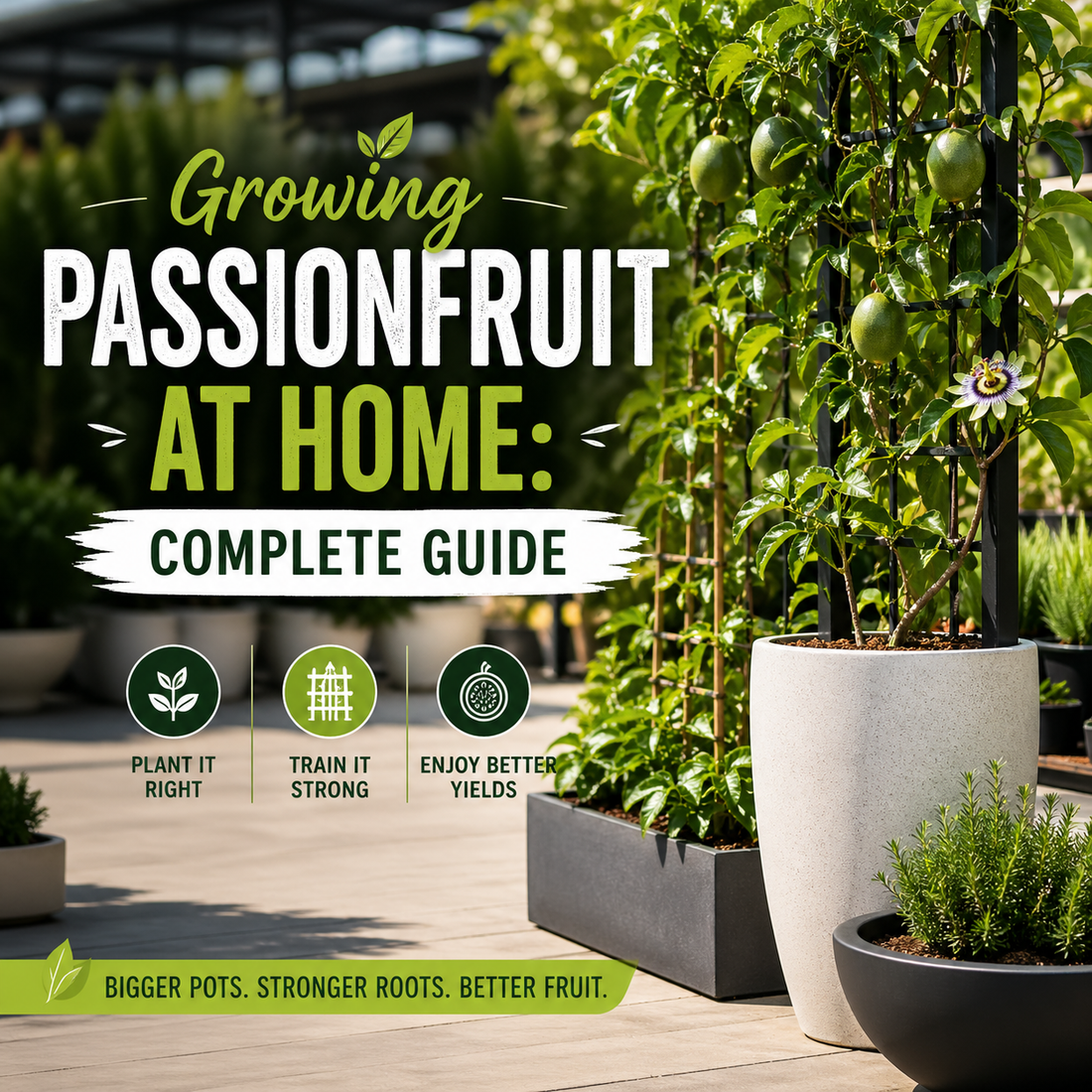 Growing Passionfruit at Home: Complete Guide