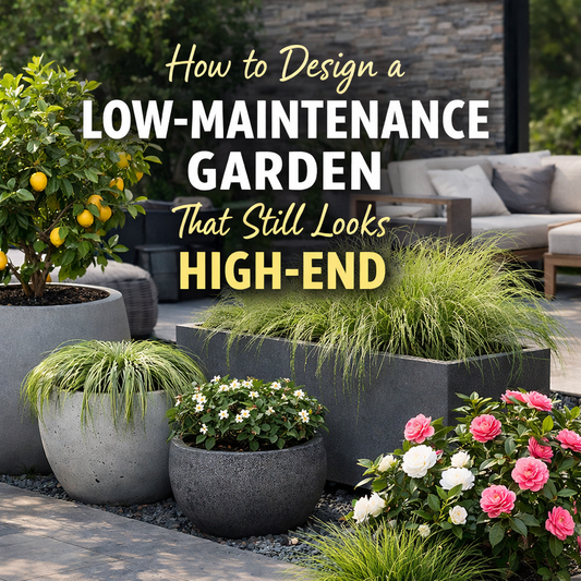 How to Design a Low-Maintenance Garden That Still Looks High-End
