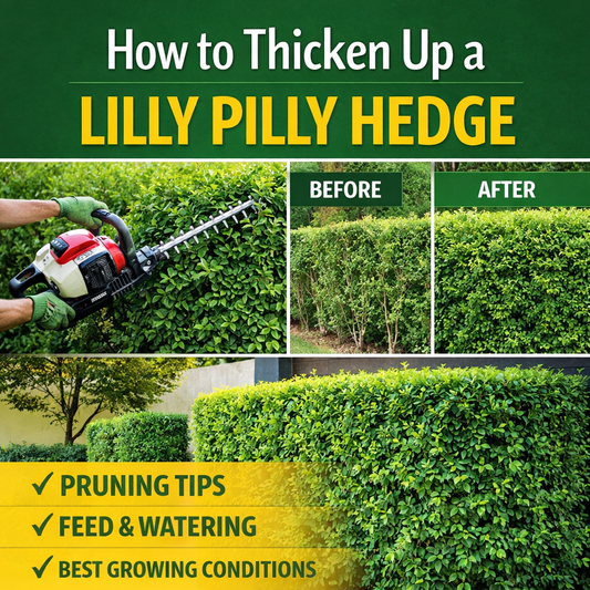 How to Thicken Up a Lilly Pilly Hedge