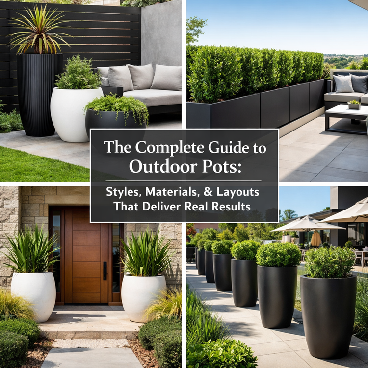 The Complete Guide to Outdoor Pots: Styles, Materials, and Layouts Tha ...