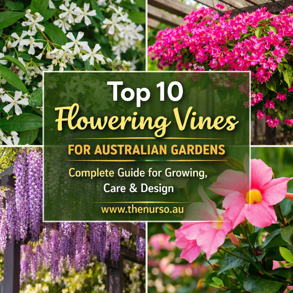 Top 10 Flowering Vines for Australian Gardens