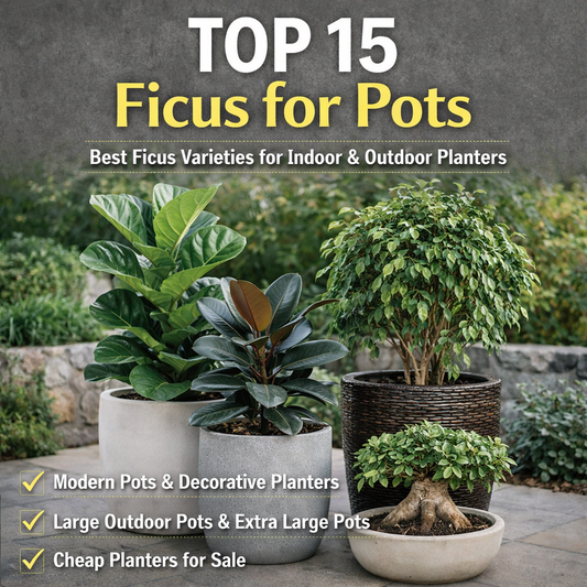 Top 15 Ficus for Pots: The Complete Guide to Growing Ficus in Modern Pots, Outdoor Planters, and Large Garden Pots in Brisbane