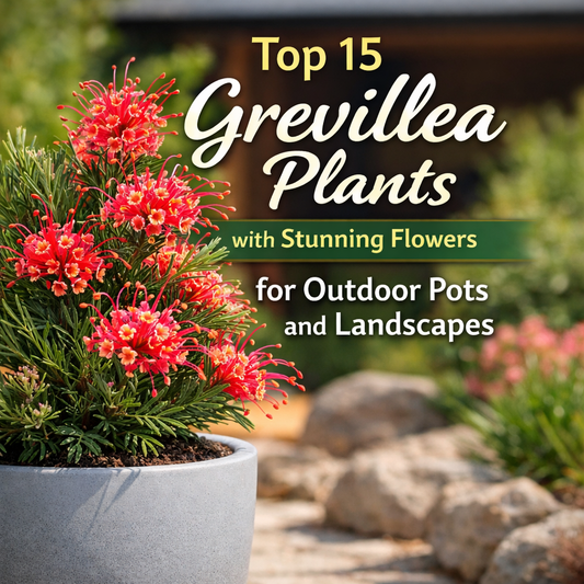 Top 15 Grevillea Plants with Stunning Flowers for Outdoor Pots and Landscapes
