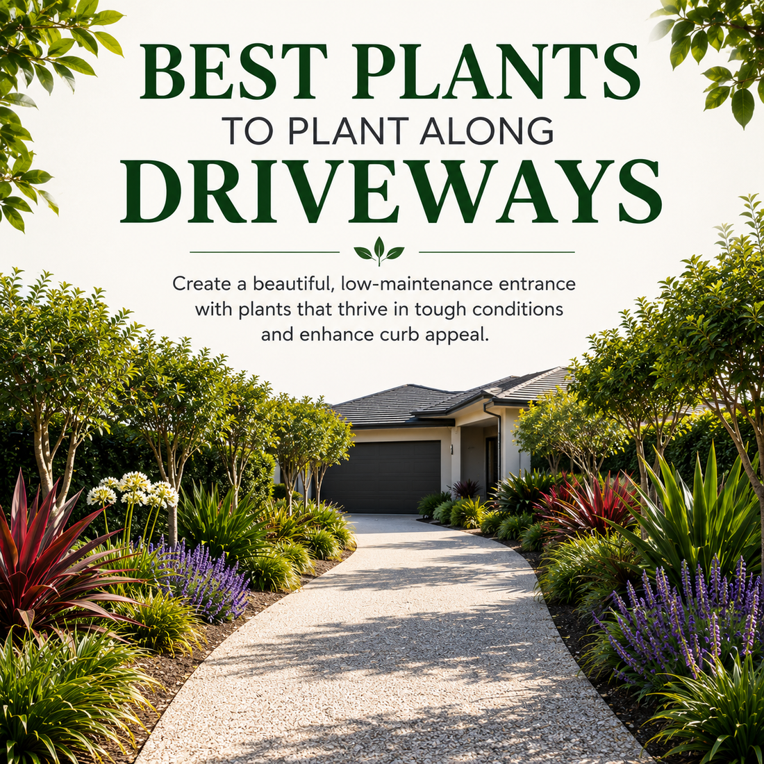 Best Plants to Plant Along Driveways: A Complete Landscaping Guide