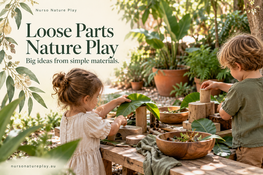 Loose Parts Nature Play: Big Ideas from Simple Materials