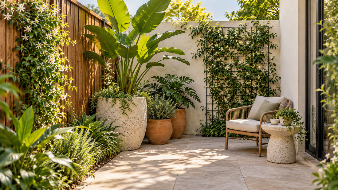 How to Make a Small Brisbane Courtyard Feel Like a Lush Garden