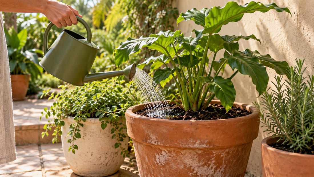 How Often Should You Water Potted Plants in Brisbane?