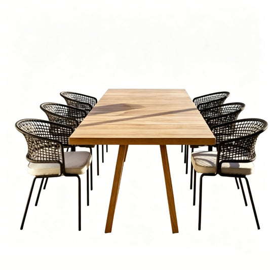 Marina Outdoor 7 Piece Dining Setting