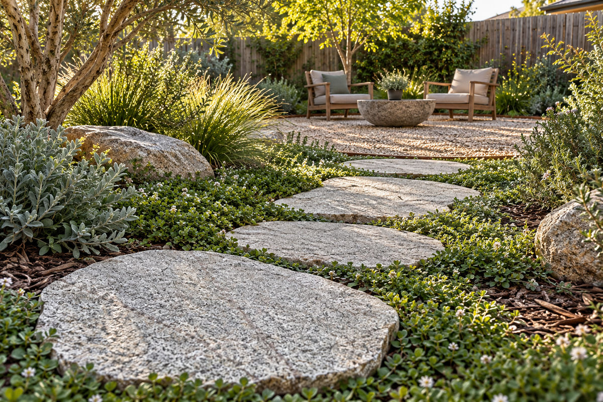 Tiger Skin Stepping Stones Natural Stone