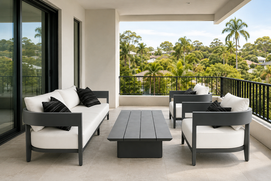 Haven Outdoor 3+1+1 Lounge Setting with Coffee Table