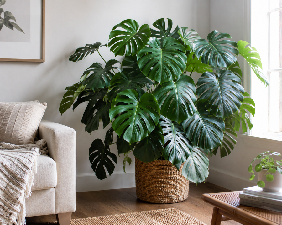 Monstera deliciosa 'Tauerii' (Tauerii Monstera)
