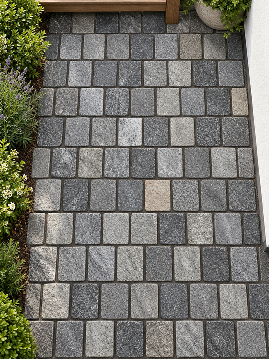 Gray Slate Cobblestones