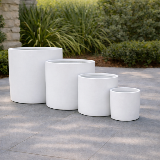 Tuscan Cylinder White