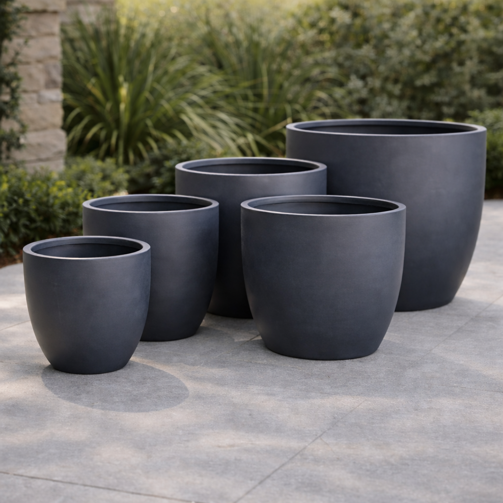 Tuscan Wide Egg Black