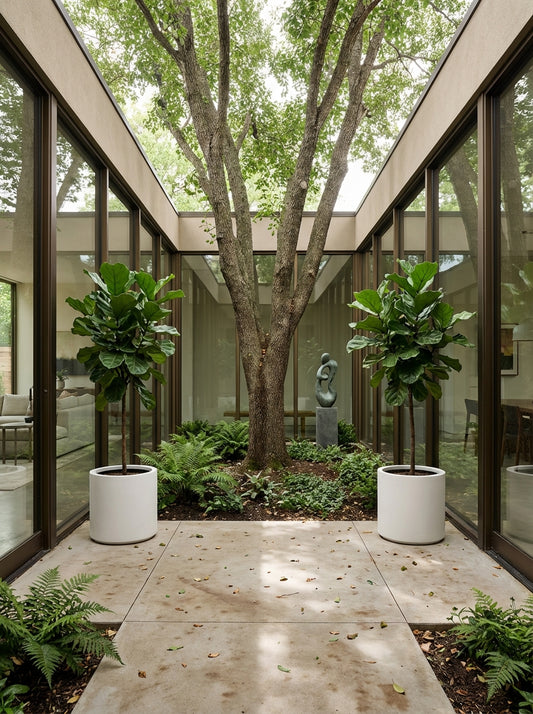 White cedar cylinder by The Nurso, showcasing a smooth, cylindrical wood piece with a natural finish and clean design.