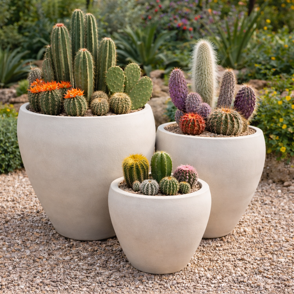 White Senera Tall Belly Pot with a sleek, tall design, perfect for indoor or outdoor planting.